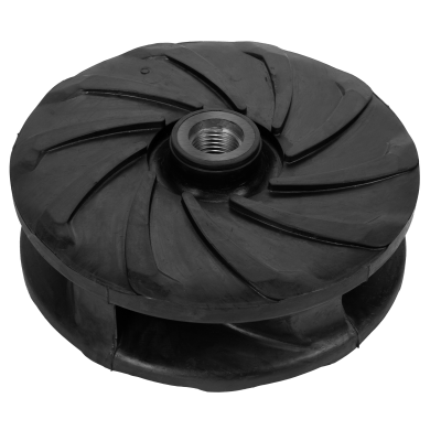 Rubber slurry pump impeller_