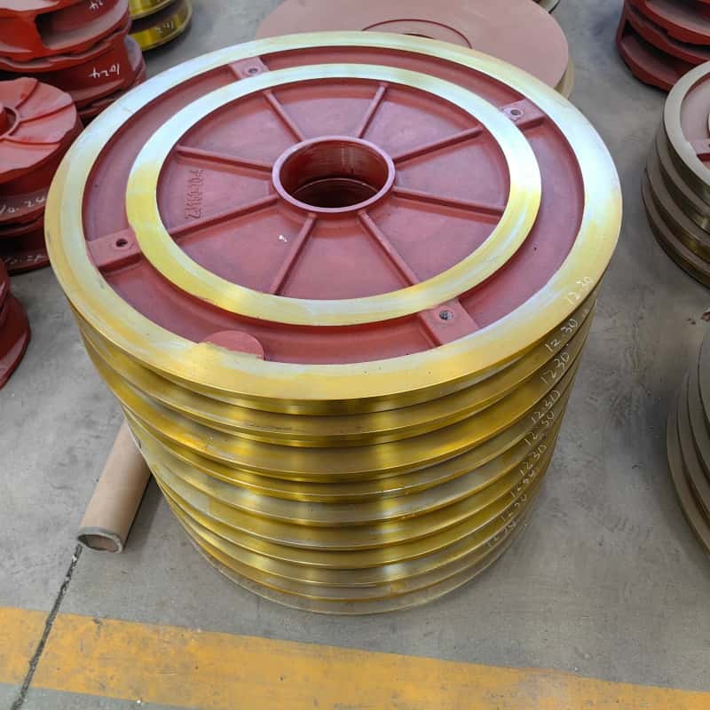 Slurry pump rear guard plate, axial seal wear-resistant parts, ensuring stable pump operation conditions